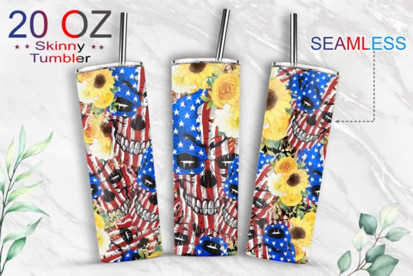 A Bold Graphics Review: Skull & Floral Tumbler Print Templates