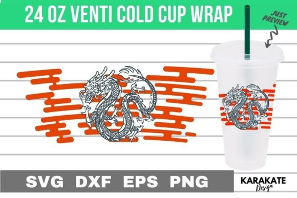 A Cool Dragon Design for Embroidery: Reviewing the Venti Cup Wrap