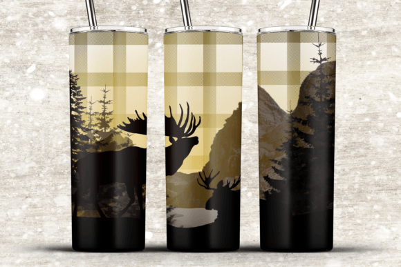 A Crafts Graphic Asset Review: The Plaid Moose Skinny Tumbler Wrap