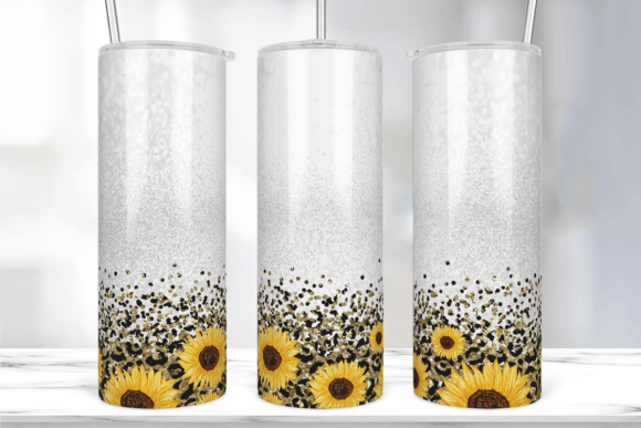 A Designer Reviews the Leopard Gold Silver Glitter Tumbler Wrap