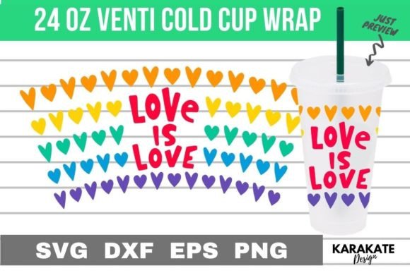 A Designer's Review of the Love is Love Cup Wrap Graphic