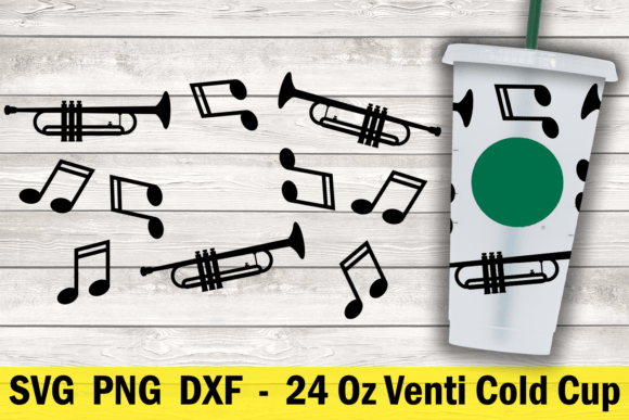A Saxophone Wrap Design for Cold Cups and Beyond
