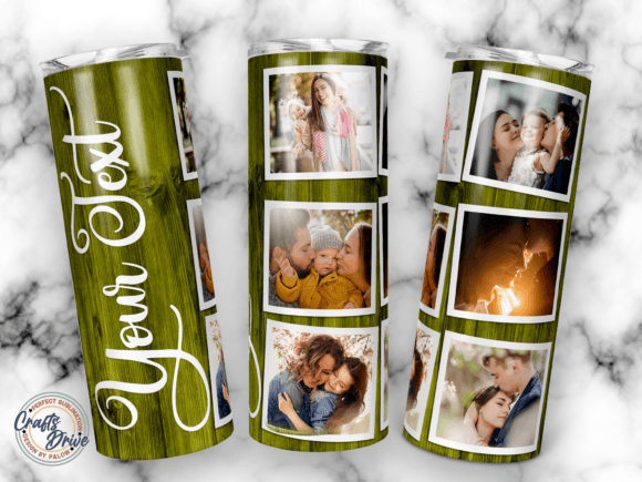 A Woodland Photo Frame Design for Tumbler Crafting