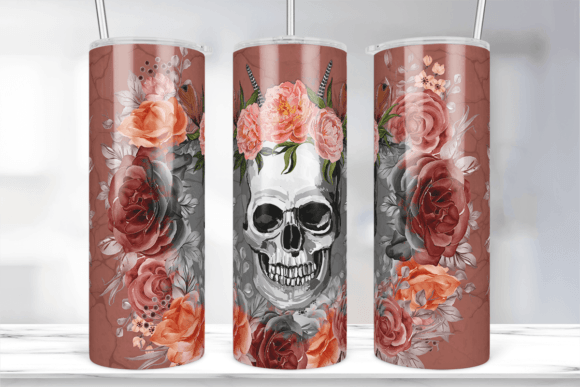 Beyond the Tumbler: A Brand Designer's Review of This Floral Skull Graphic