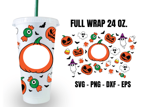 Crafting Content with a Doodle Halloween Cup Graphic