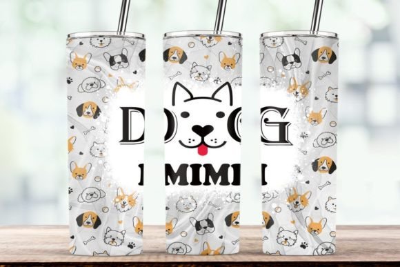 Dog MIMI Tumbler: Graphics & Crafts for Dog Lovers
