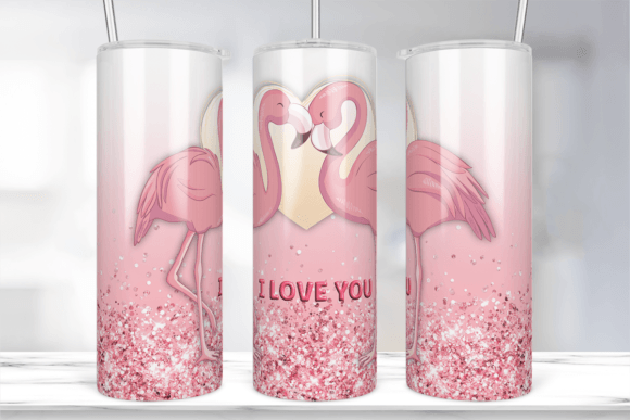 Evaluating Flamingo Glitter Graphics for Crafts & Marketing