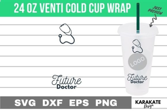 Future Doctor 24 Oz Venti Cup Wrap: Graphics & Crafts Review