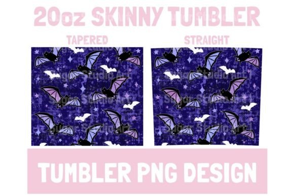 Halloween Bat Graphics for Tumbler Wraps & Crafts