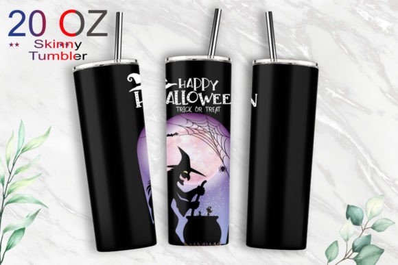 Halloween Horror Witch Graphics for Print Templates